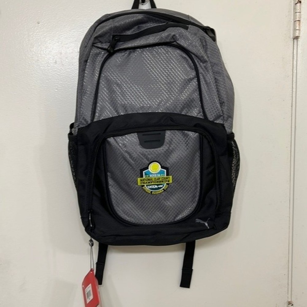 Puma 25L Backpack One Size Dark Grey/ Black NWT